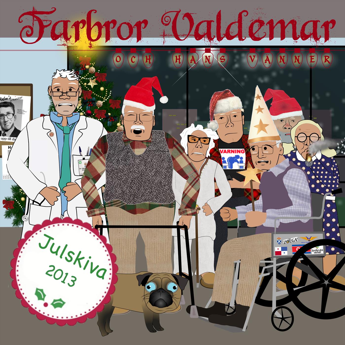Farbror Valdemar och hans vänner - Julskiva 2013