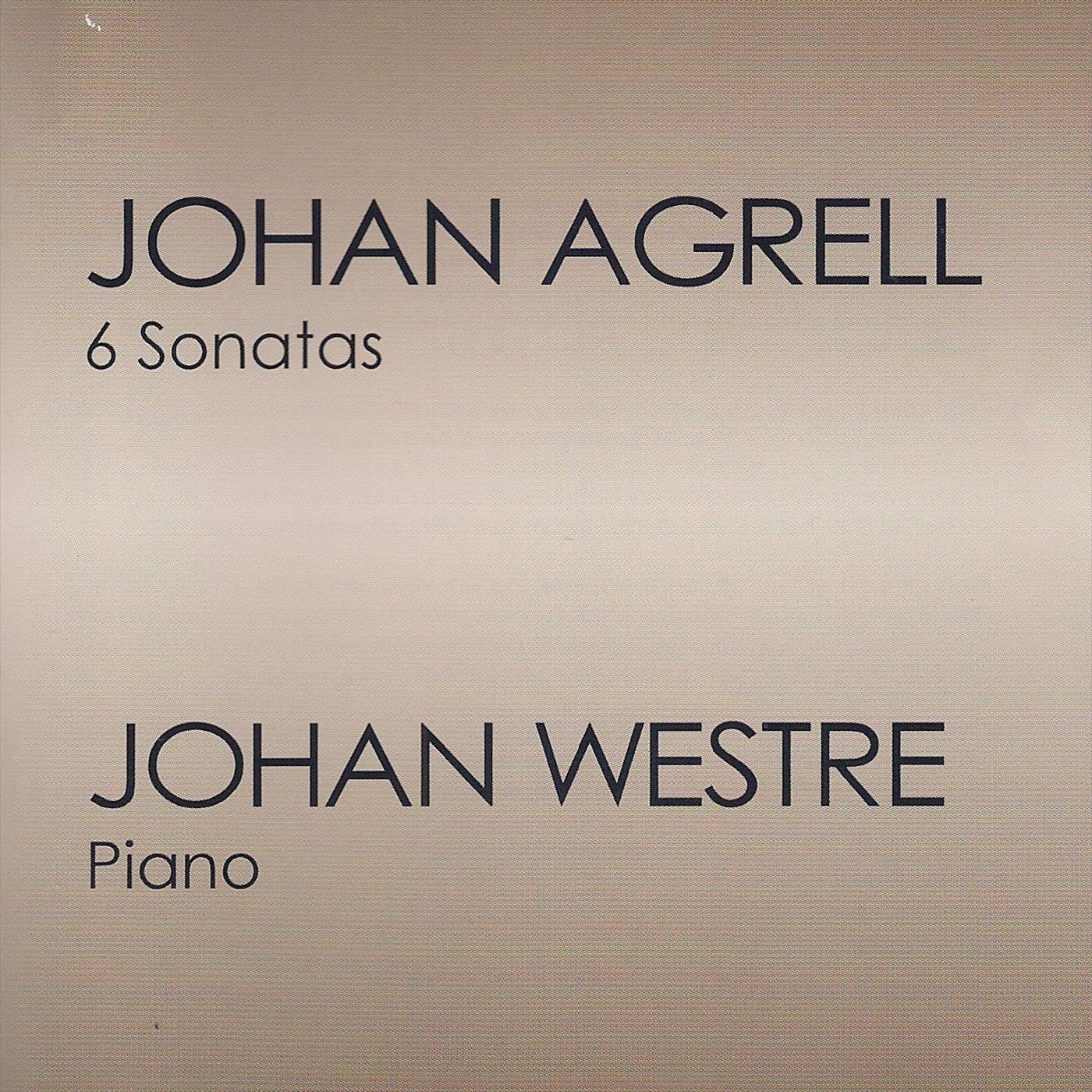 Johan Agrell 6 Sonatas